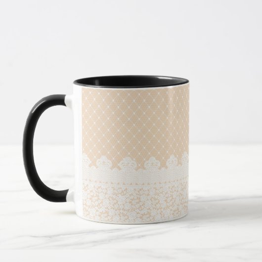 Mug Frontière de dentelle (Gauche)