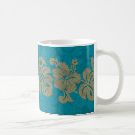 Mug Frontière de Kalakaua Hawaiian Hibiscus KL303 (Droite)