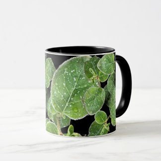 Mug Frosted Leaves