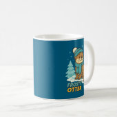 Mug Frosty Otter Winter Charm Art Long Sleeve  (Devant droit)