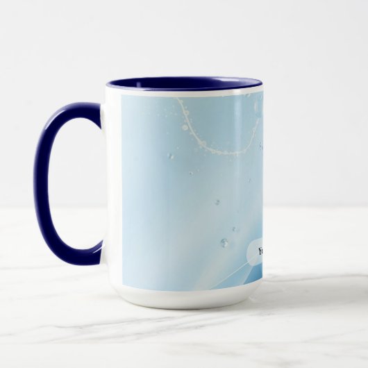 Mug Frosty Silver Vein Flow (Gauche)
