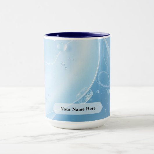 Mug Frosty Silver Vein Flow (Centre)