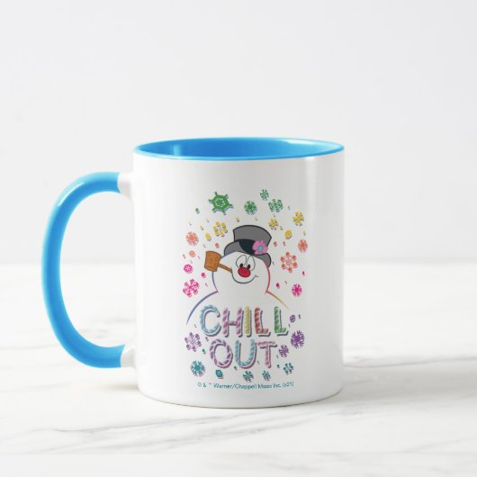 Mug Frosty the Snowman™ | Couleurs arc-en-ciel "Refroi (Gauche)