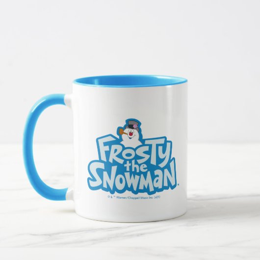 Mug Frosty the Snowman™ | Logo empilé gelé (Gauche)