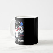 Mug Frosty The Swoleman Funny Ugly Christmas Sweater G (Devant gauche)