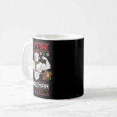 Mug Frosty The Swoleman Ugly Christmas Sweater Funny X (Devant gauche)