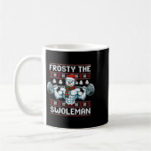 Mug Frosty The Swoleman Ugly Funny Christmas Snowman W (Gauche)