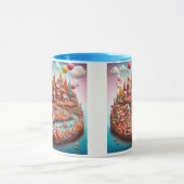 Mug Frozen Fun Ice Cream Design Cup - Sip in Style. (Centre)