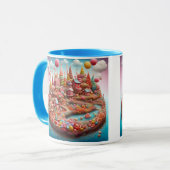 Mug Frozen Fun Ice Cream Design Cup - Sip in Style. (Devant gauche)