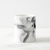 Mug Frozen : gris Abstrait, blanc et noir (Centre)