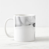 Mug Frozen : gris Abstrait, blanc et noir (Gauche)