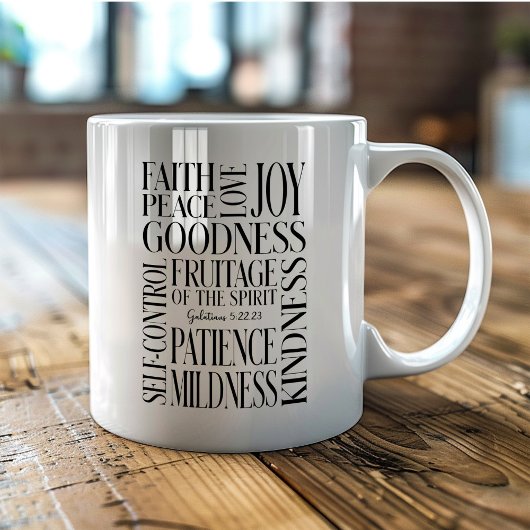 Mug Fructification de l'Esprit Galates 5
