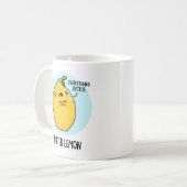Mug Fruit amer Citron amusant Pun de fruits (Devant gauche)