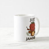 Mug Fruit amusant - Framboise ne fait que brouiller (Devant droit)