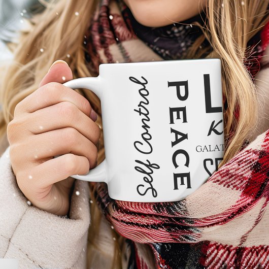 Mug Fruit Chrétien De L'Esprit, Galates 5:22-23