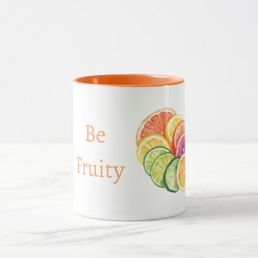 Mug Fruit Citrique Orange Soyez Fruité (Centre)