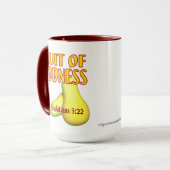 Mug Fruit de bonté (Devant gauche)