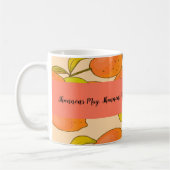 Mug Fruit de citron orange gai (Gauche)