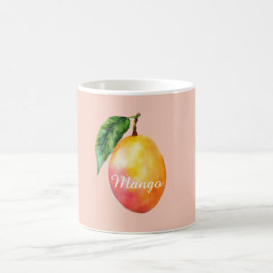 Mug Fruit de mangue jaune rose