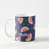 Mug Fruit de pastèque bleu clair (Gauche)