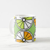 Mug Fruit De Tranches D'Agrumes, Été Sans Fruit. (Devant gauche)