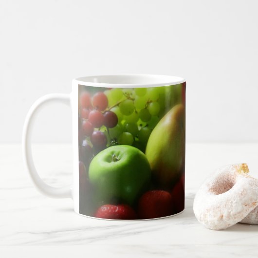 Mug Fruit et vie morte (Avec donut)