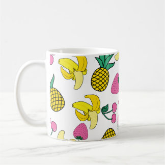Mug Fruit Fiesta : Bananes, ananas, fraises