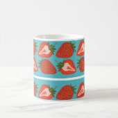 Mug Fruit fraise : Motif Répété sans couture. (Centre)