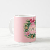 Mug Fruit Jaune Banane Santa Chapeau (Devant gauche)