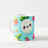 Mug Fruit Kawaii 3D (Devant gauche)