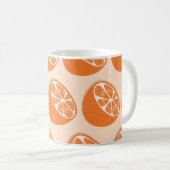 Mug Fruit Motif sans joint. (Devant droit)