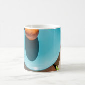Mug Fruit orange dans l'assiette (Centre)