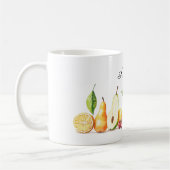 Mug Fruit Pears Cherries Pineapple (Gauche)