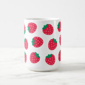 Mug Fruit Rouge mignonne pour fraises LoveMug (Centre)