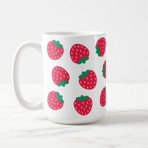 Mug Fruit Rouge mignonne pour fraises LoveMug