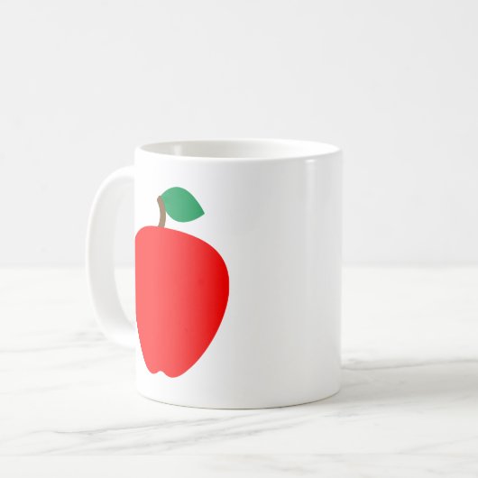 Mug Fruit rouge pomme (Devant gauche)