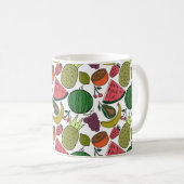 Mug Fruit seamless pattern | Fruit surface pattern 15 (Devant droit)