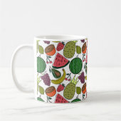 Mug Fruit seamless pattern | Fruit surface pattern 15 (Gauche)