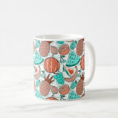 Mug Fruit seamless pattern | Fruit surface pattern 39 (Devant droit)