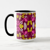 Mug Fruit tropical floral (Gauche)