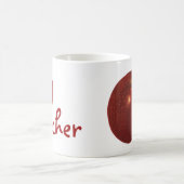 Mug Fruit vintage, Pomme délicieuse Rouge bio (Centre)