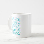 Mug Fruitage de l'Esprit Galates 5 (Devant gauche)