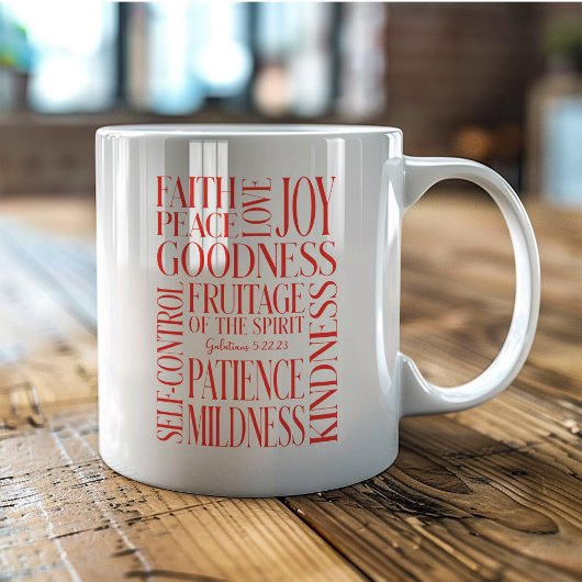 Mug Fruitage de l'Esprit Galates 5