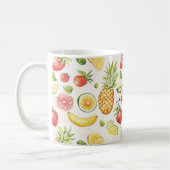 Mug Fruité Bananes Fraises Ananas Citrons (Gauche)