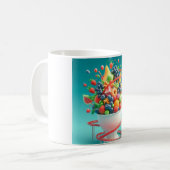 Mug fruits aliments cocktail (Devant gauche)