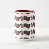 Mug Fruits brodés (canneberge) (Centre)