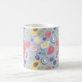 Mug Fruits colorés Monogramme Motif de printemps (Centre)