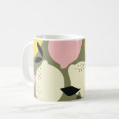 Mug Fruits d'agrumes Motif sans soudure (Devant gauche)