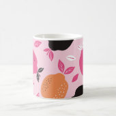 Mug Fruits d'agrumes, motif textile vintage. (Centre)