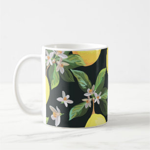 Mug Fruits de citron : Conception Motif transparente